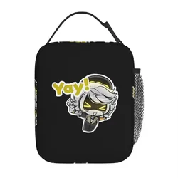 Murder Drones N Cute Anime Thermal Insulated Lunch Bag for Picnic Portable Food Bag Thermal Cooler Lunch Boxes