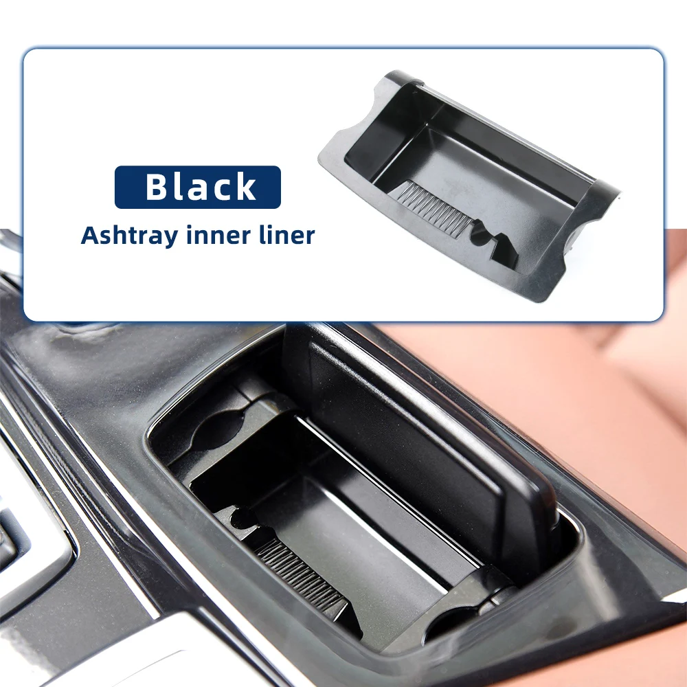 Car Center Console Ashtray Box Ash Case Cover For BMW 5 Series F10 F11 F18 520 523 525 528 530 2010-2017 51169206347