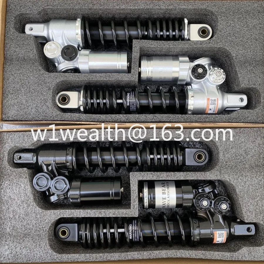 Electric motorcycle after inversion shock absorption preload adjustable first speed modification