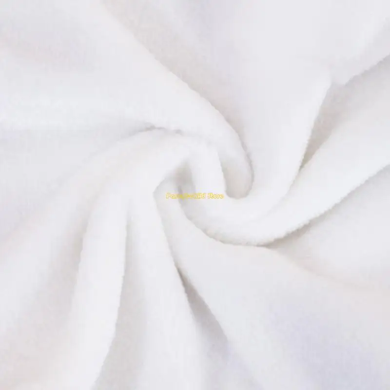 WXTD Embroidered Bear Flannel Blanket Warm Baby Swaddles Children Blanket Designed for Kids Ages 0 to 6 Ensures Gentle cares