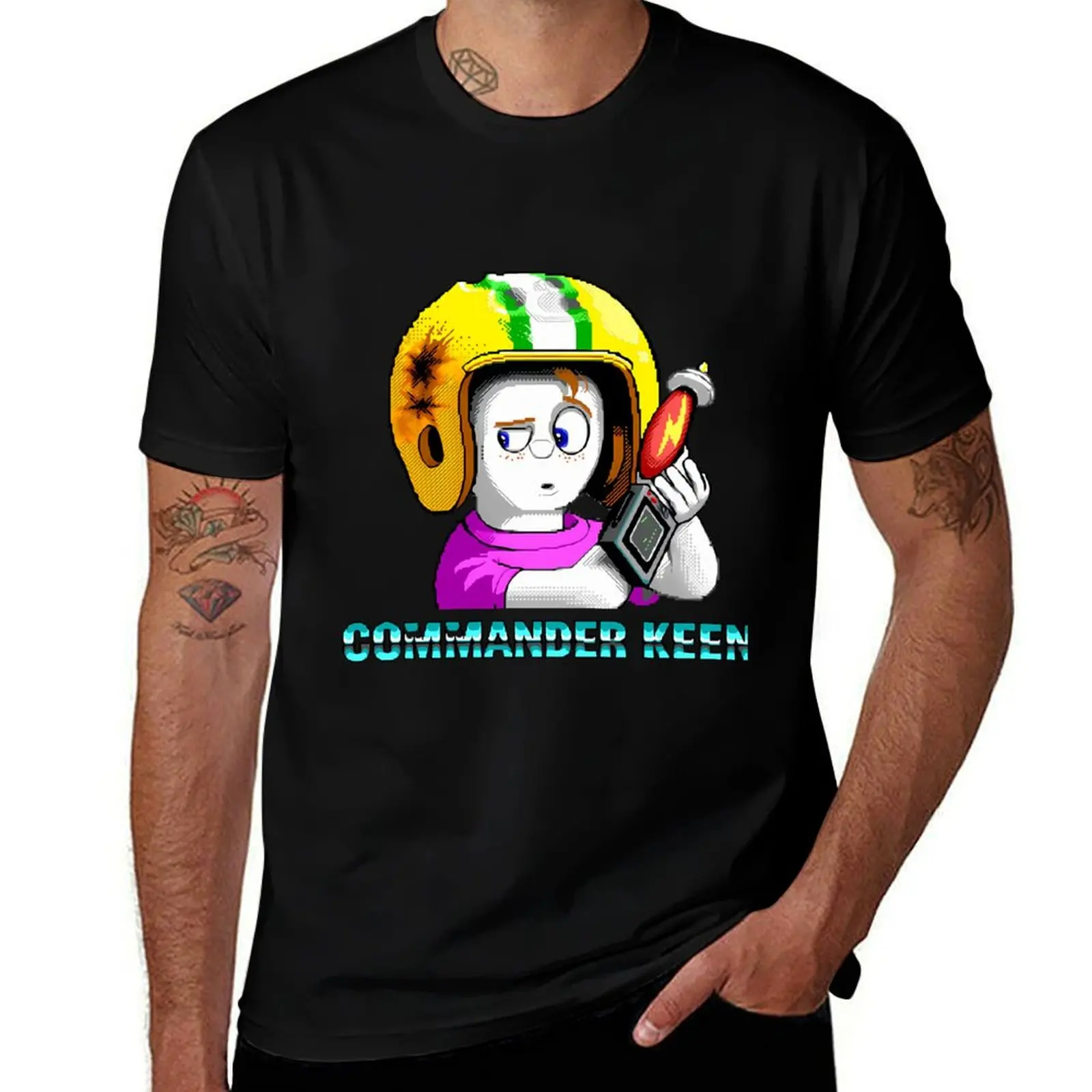 

Commander Keen T-Shirt Personalized t-shirt plus sizes summer 2025 mens graphic t-shirts