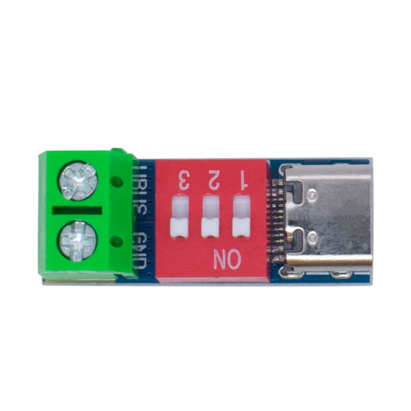 1-5pcs PDSink PD Decoy Fast Charging Test Board Adjustable Voltages 5V-20V Dial-code Adjustment Charge Connector
