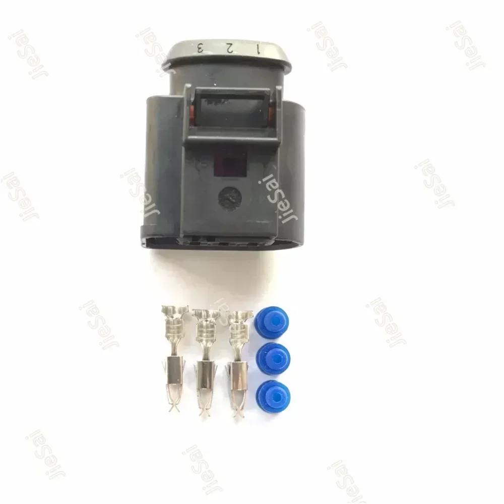 3 Pin 4D0 971 993 Engine Oil Rail Pressure Plug Automotive Plug Female For VW 1.8T SI2.0TSI