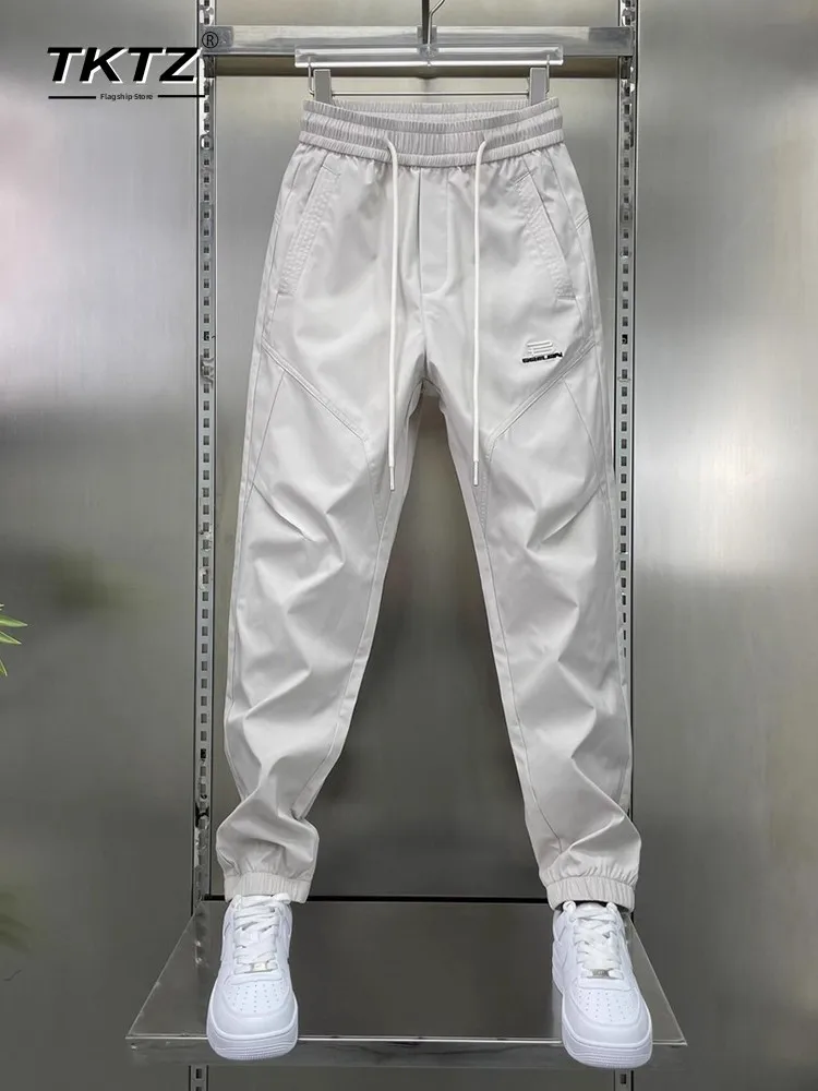 

Мужские флисовые брюки премиум-класса с начесом, быстросохнущие, с манжетами, в стиле Harlan, спортивные, свободного кроя, для зимы, повседневной носки, офиса