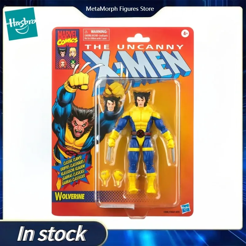 

Original Hasbro Marvel Legends Series X-Men THE UNCANNY Wolverine Anime Figures Collection Toys Models