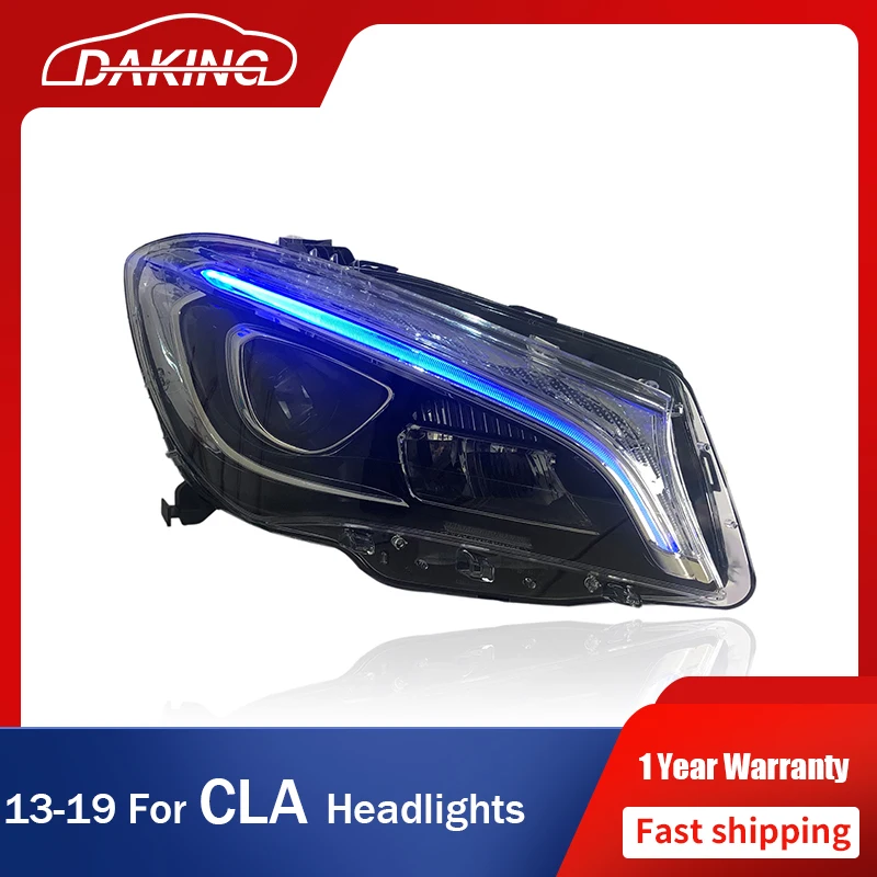 Car Styling Headlights for Mercedes-Benz W117 CLA 180 200 220 250 260 2013-2019 LED DRL Turn Signal LED Lens Headlamps Assembly