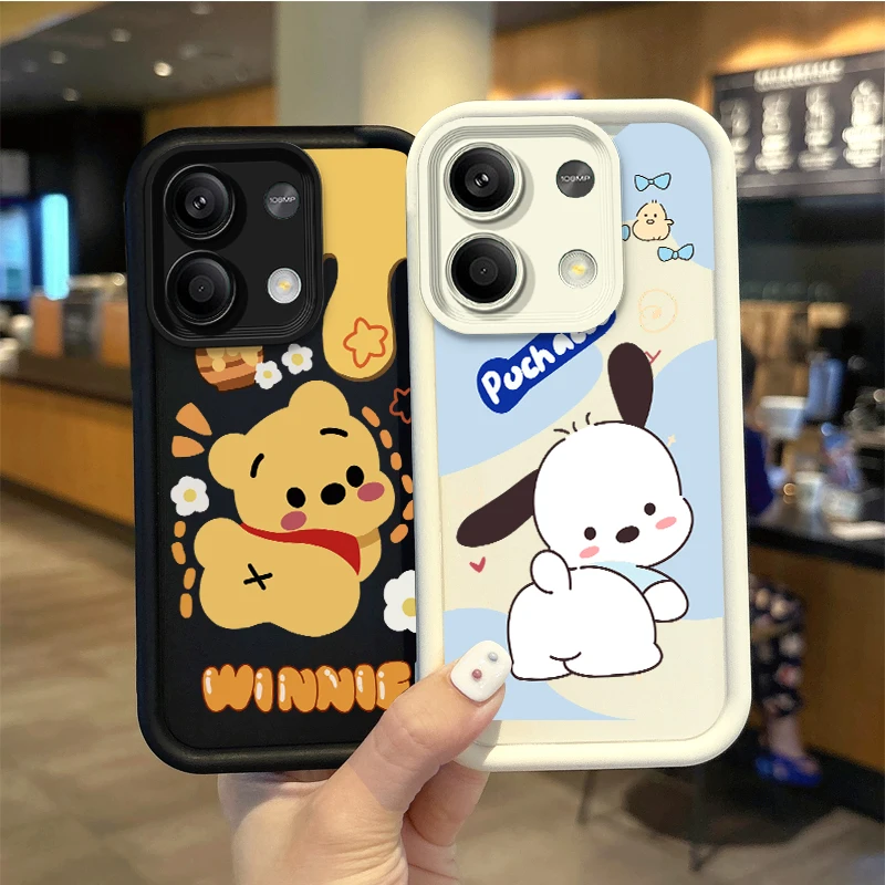 Hot Lovely Loopy Caroon Phone Case For Redmi Note 13 12 Pro Plus Note 13 12 11 10 9 Pro 14C 12C 10C 9C A3 A2 A1 Shockproof Cover