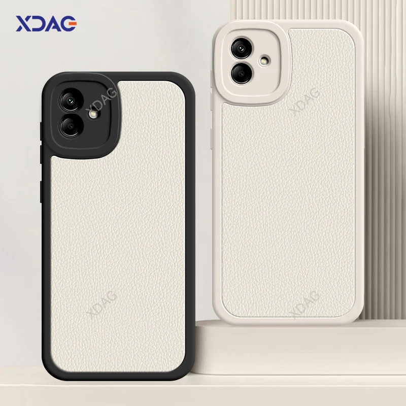 Luxury Litchi Peel Phone Case Cover for Samsung Galaxy M13 M23 5G Square Leather Camera Protection Lambskin Original Back Fundas