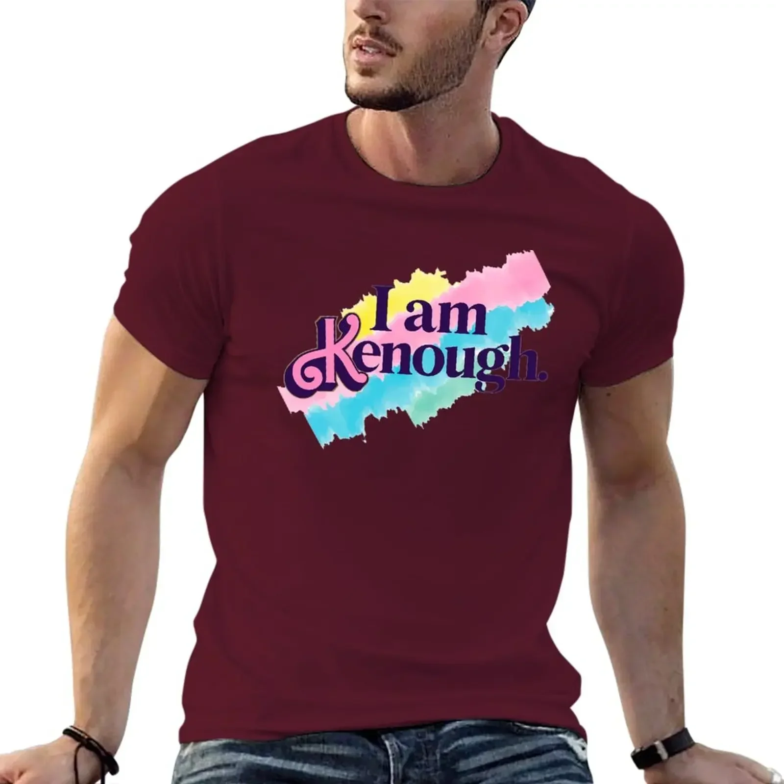 , Barbi Movie, I Am Enoug T-Shirt I Am Kenough Am Kenough Shirt, I Am Kenough Tee, Tie Dye Ken Shirt, Kenough Tee, Barbi Shirt