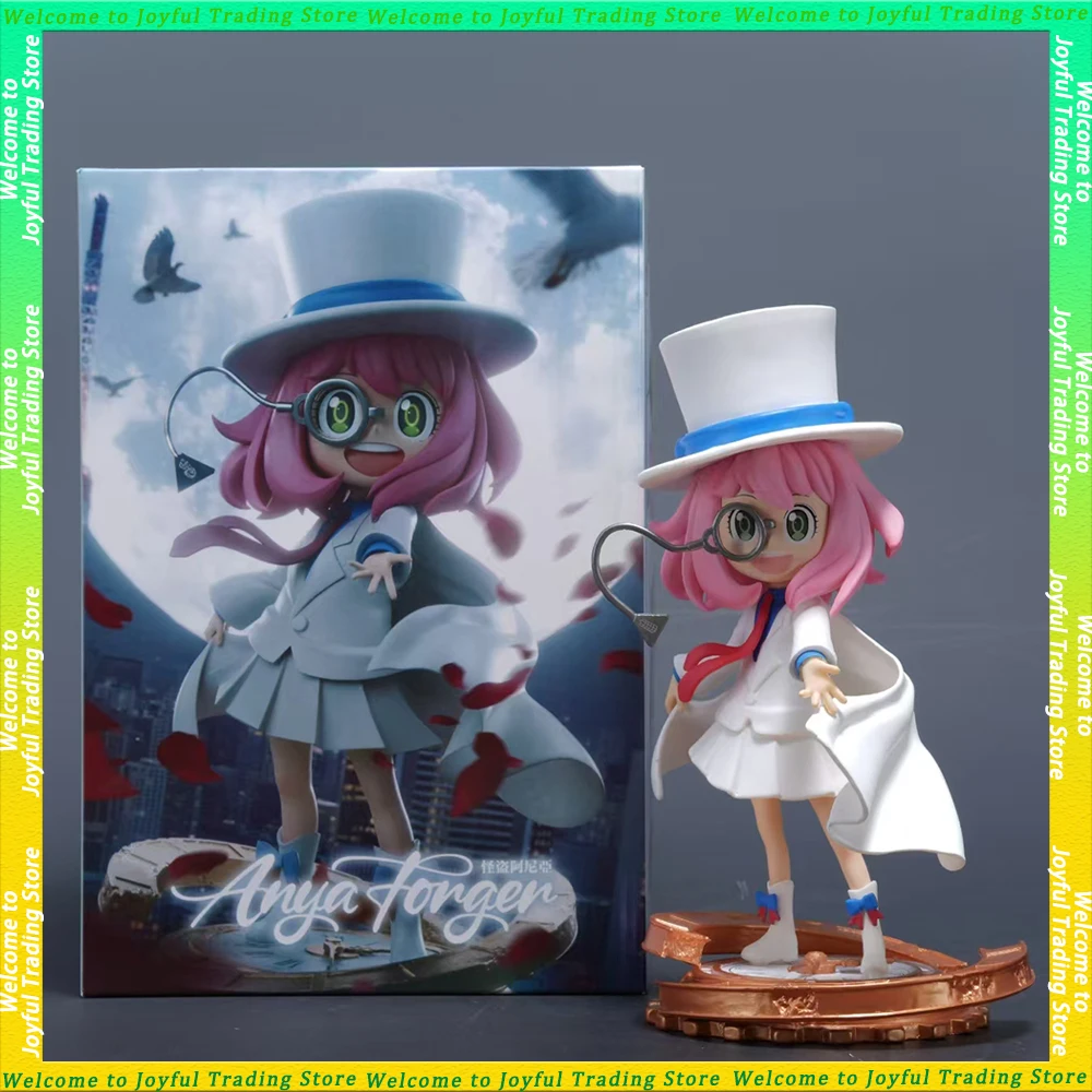 

SPY×FAMILY Anime Figures Anya Cosplaying As Kaitou Kid Figure Anya Forger Action Figurine Model Collection Ornament Toys Gifts