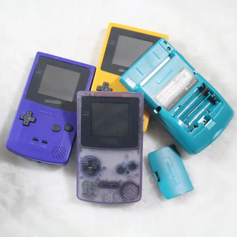 Retro Pocket Gaming Machine GAMEBOY COLOR GBC Host Original Refurbished Color Gaming Machine Gift for Childhood Dreams Gift