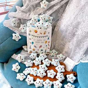 10 قطع مصغرة مخلب آلة لعبة اكسسوارات الأطفال DIY التلقائي دمية آلات الجوائز الوردي الفراولة أرنب الدب نجمة الكتاكيت دمى أفضل 8 آلات صنع قش للمبيعات - رقم 7