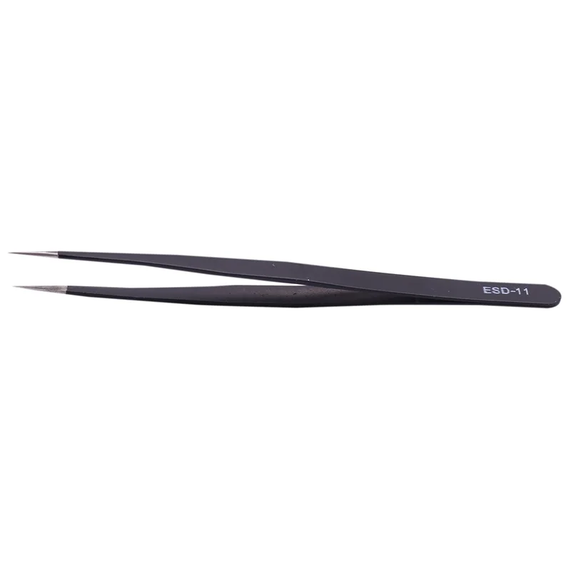 

AB46-27 Pcs Tweezers Set Stainless Steel Anti-Static Precision Tweezers For Electronic Mobile Phone Repair Tools Hand Tools
