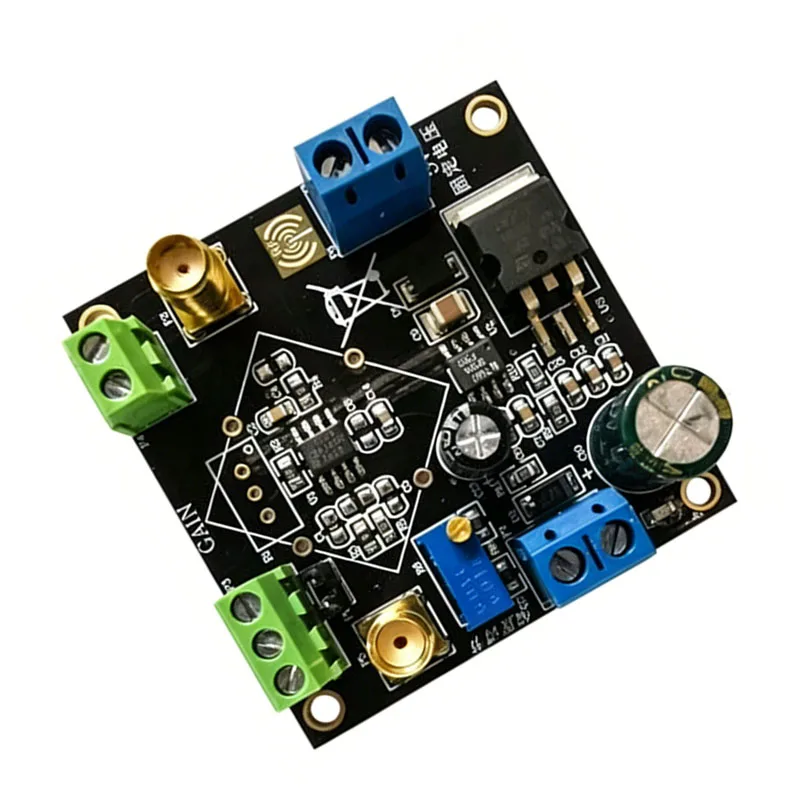 AD620 Instrumentation Amplifier Module Small Signal (mV/μV) Amplifier, Single-Ended/Differential, Signal Conditioner