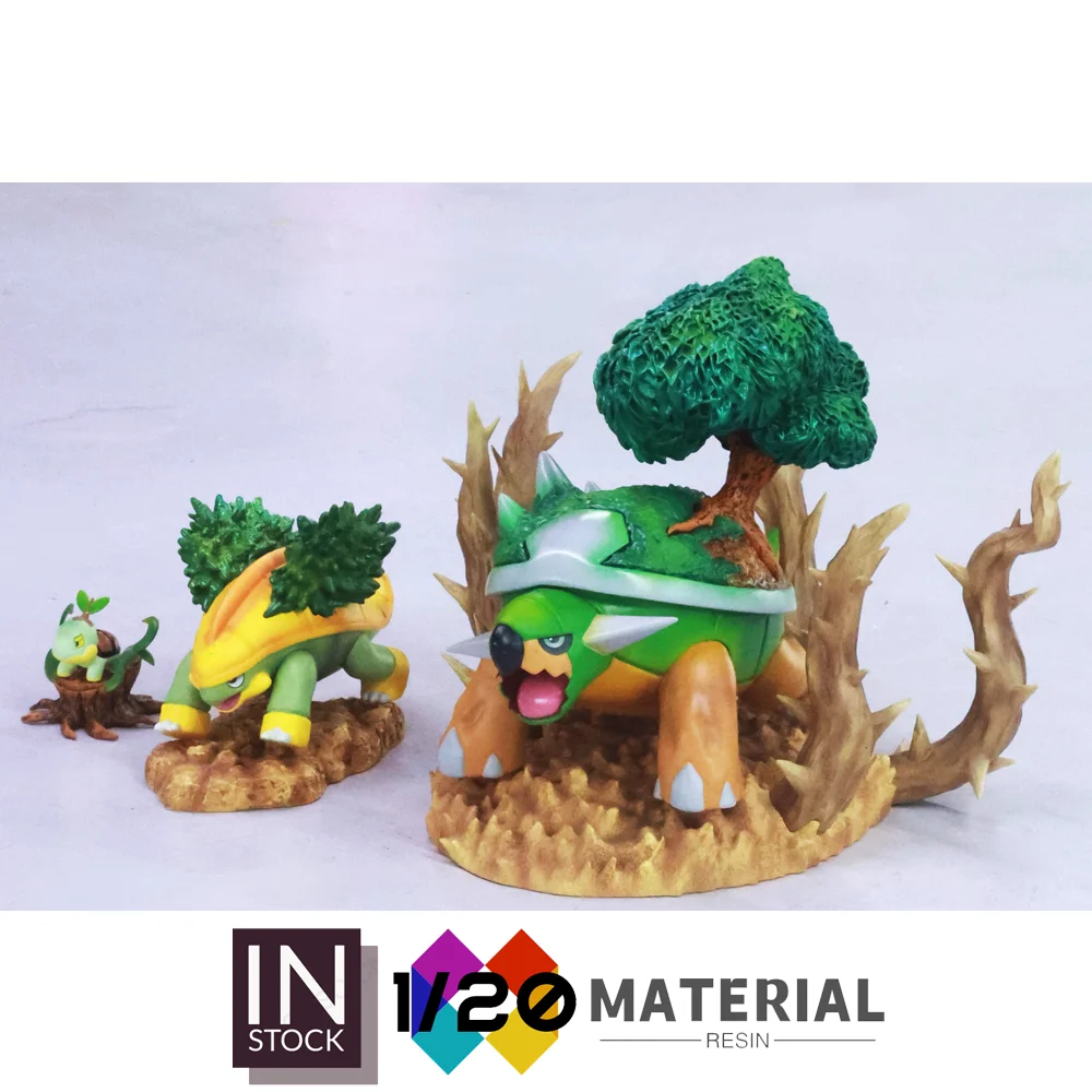 

[В наличии] World Resin Scale 1/20 [Jiang] - Turtwig & Grotle & Torterra