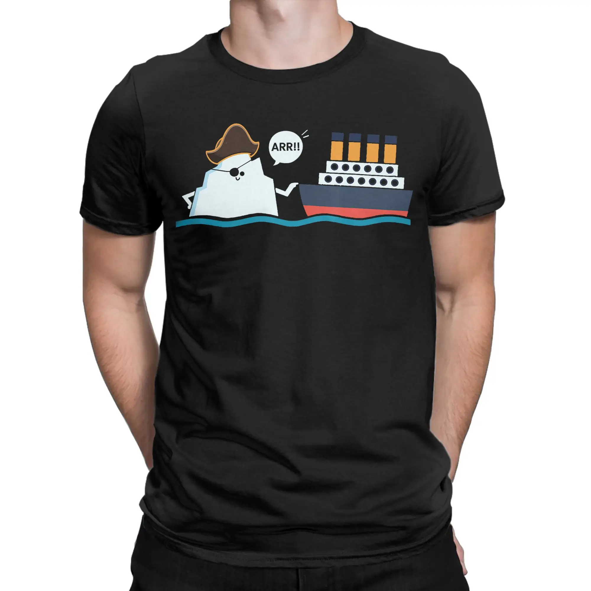 Men Women T-Shirt Titanic Funny Titanic Iceberg Pirate Boop Parody T Shirts Harajuku  Summer Tees Aesthetic Tops Gift Idea