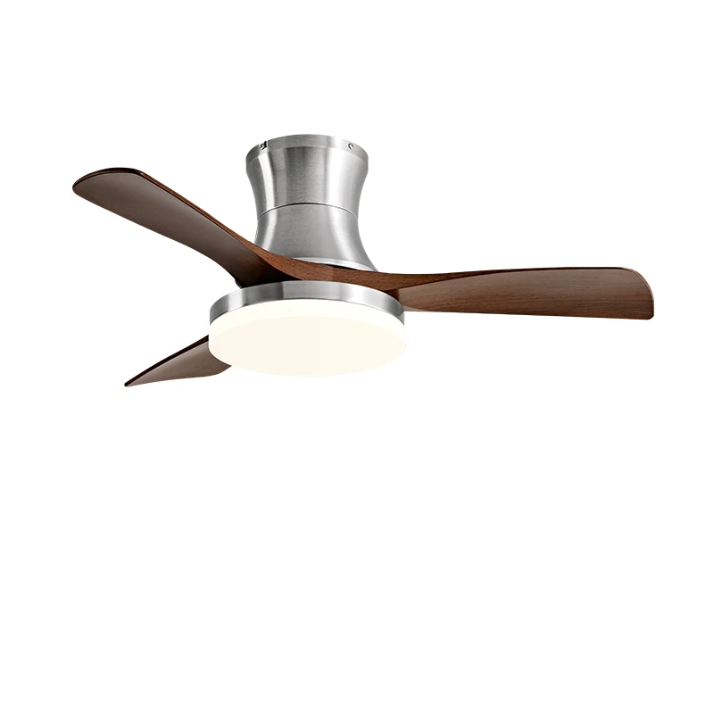 36 42 52inch Low Floor Ceiling Fan Strong Blade Ceiling Fan With Light And Control Indoor Restaurant Electric Fan 110V 220V