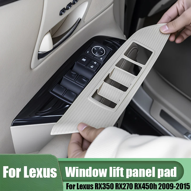 For Lexus RX350 RX270 RX450h 2009 2010 2011 2012 2013 2014 2015 Silicone material for car window lifting panel pad