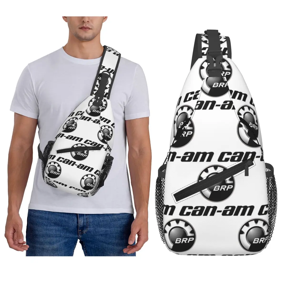 

BRP Can Am нагрудная сумка мужской рюкзак через плечо нагрудная сумка дорожный походный рюкзак сумка на плечо