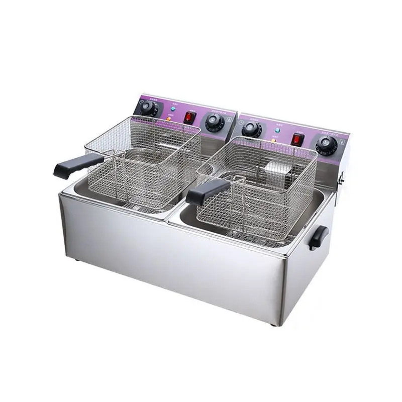 Electric  Constant Temperature Skewers Fried Fish Crispy Fritters Electromechanical Fryer