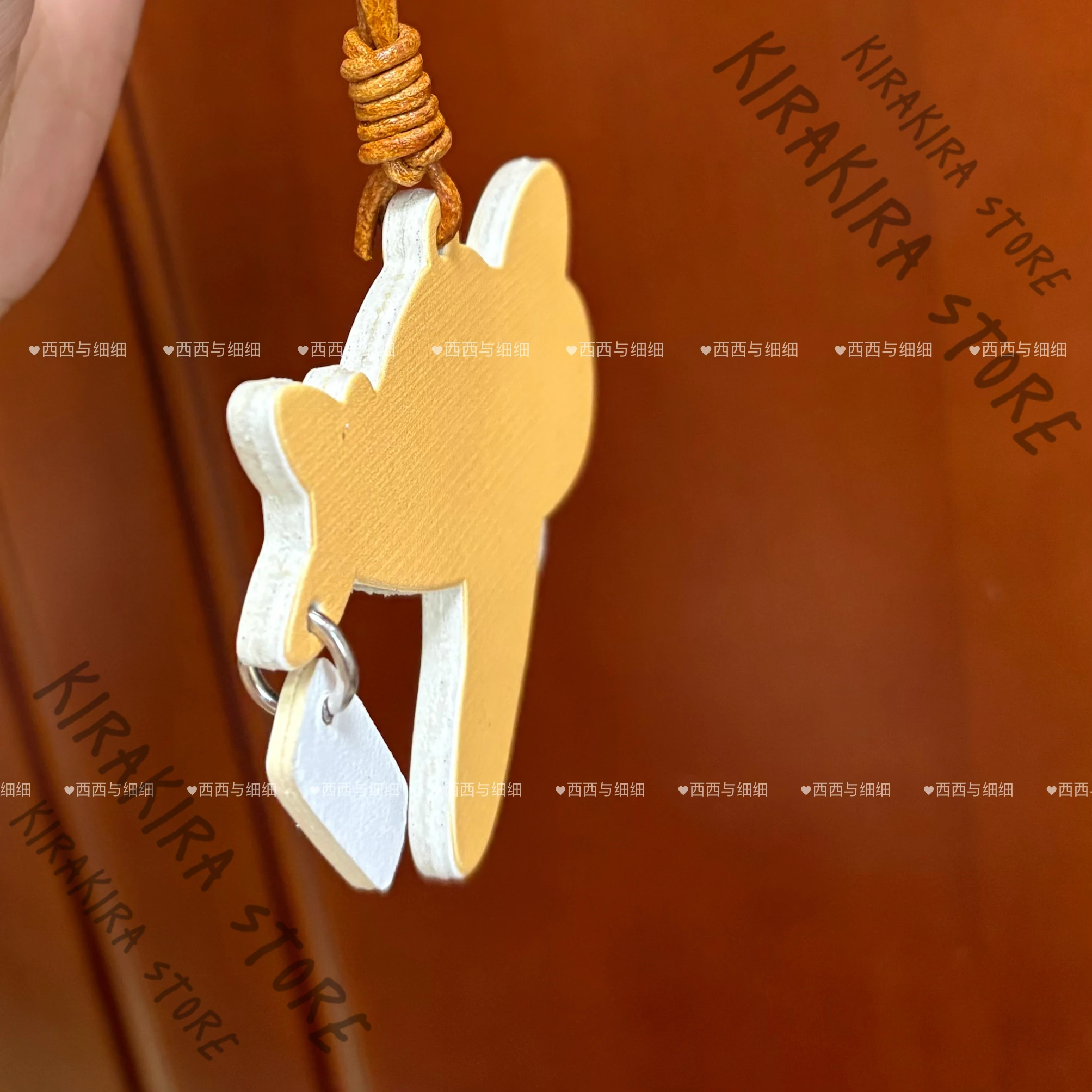 Love and Deepspace Caleb cattlehide Key String Cosplay Small Pendant Schoolbag Aircraft Hangers Hanging Bag Ornaments Keychain