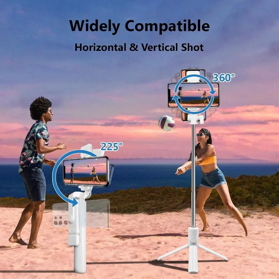 셀카봉 삼각대 40인치 접이식 삼각대 아이폰용 무선 리모컨 조명 휴대용 휴대폰 삼각대 사진 촬영용