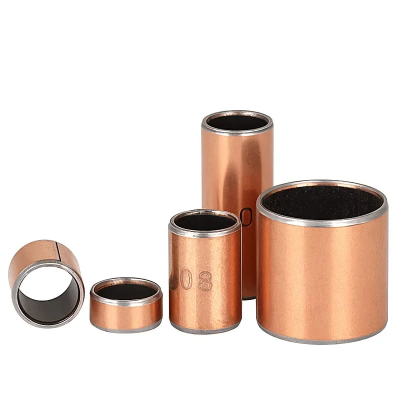 Sf-1 Oil-Free Self-Lubricating Composite Bearing Shaft Bushing Inner Diameter 3 4 5 6 8 10 12 14 15mm Bushing Small Bushing