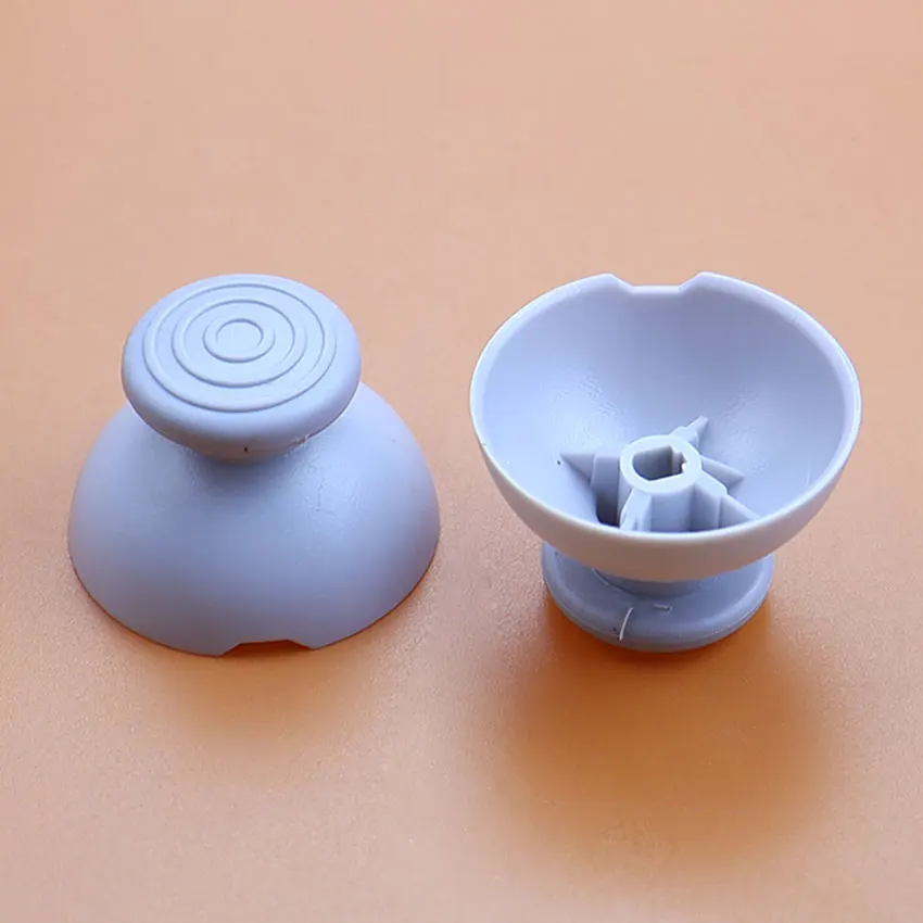 ChengHaoRan 3D Analog Joystick Sensor Module Replacement For NGC Controller Thumbstick Cap Button Mushroom Rocker Cover