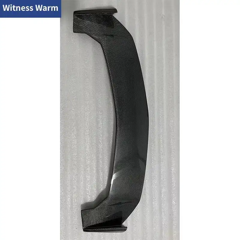 Car Rear Trunk Top Lip Spoiler Roof Wings fibra di carbonio per Lamborghini Urus 2018-2021