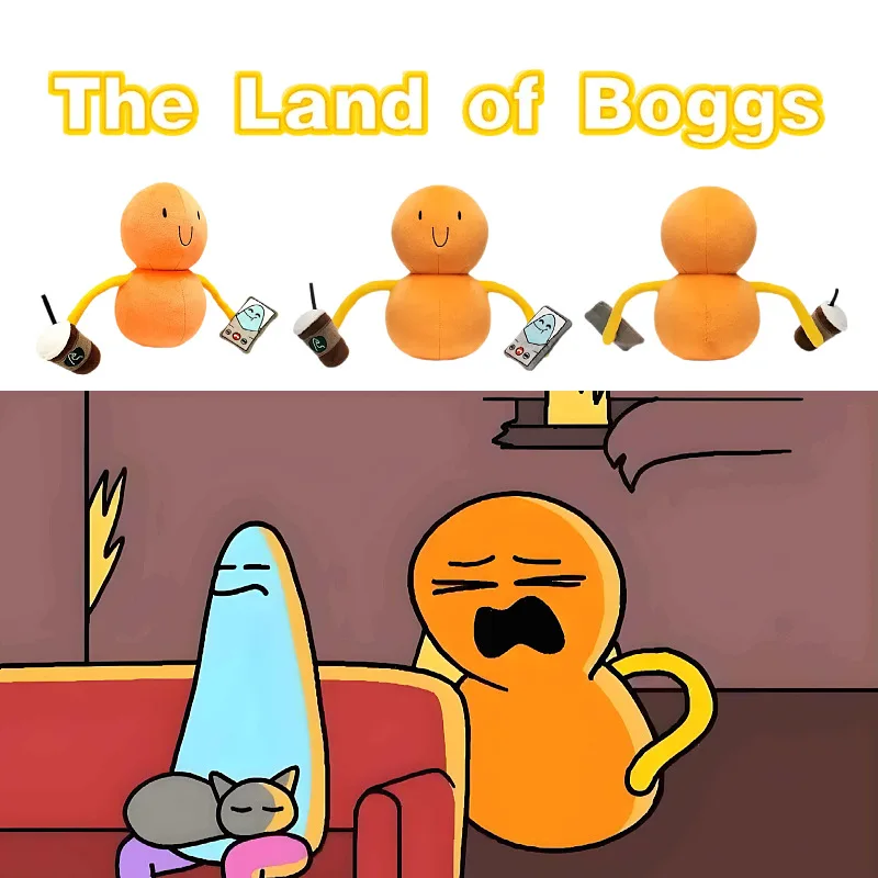 

NewThe Land Of Boggs Plush Toy Anime Plushie Soft Stuffed Cartoon Animal Doll Kids Birthday Gift Room Decoration Collectible