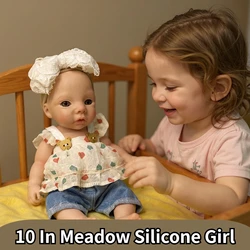 10 Inch Full Body Silicone Bettie Reborn Baby Doll реборн bebe ruborn de silicona Handmade Reborn Dolls Gifts