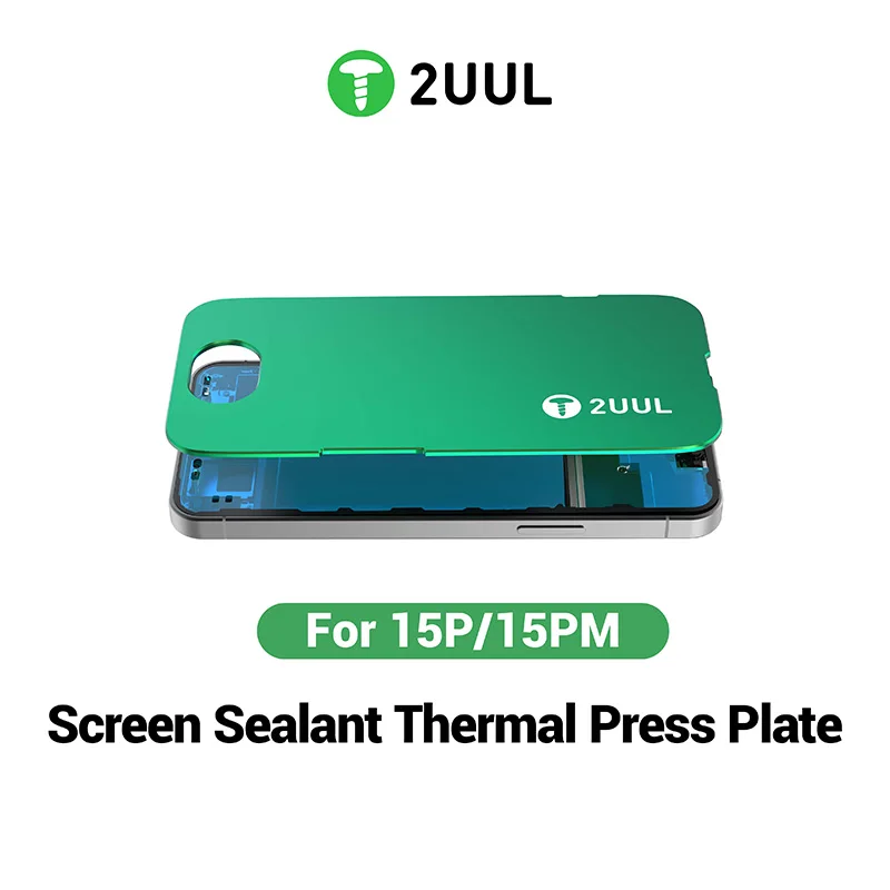 

2UUL DA65 Phone 15P/15PM Series Sealant Thermal Press Plate NO Deformation High Strength ALuminum Alloy Press Plate