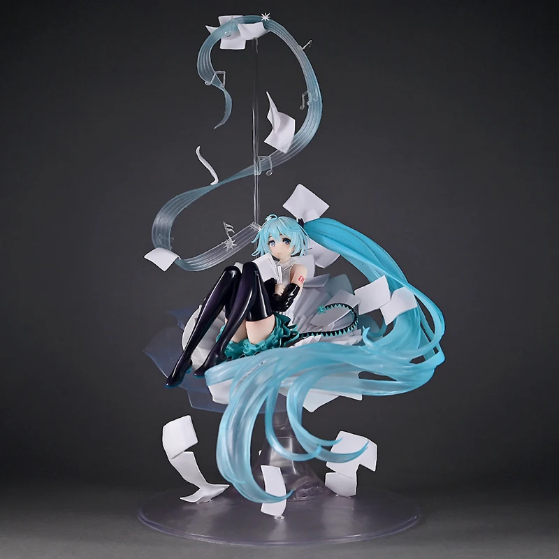 

Japanese Anime 35cm Vocaloid Hatsune Miku Stargazer Lucid Dream Ver Girls Toys Pvc Action Figure Toy Game Collectible Model Doll