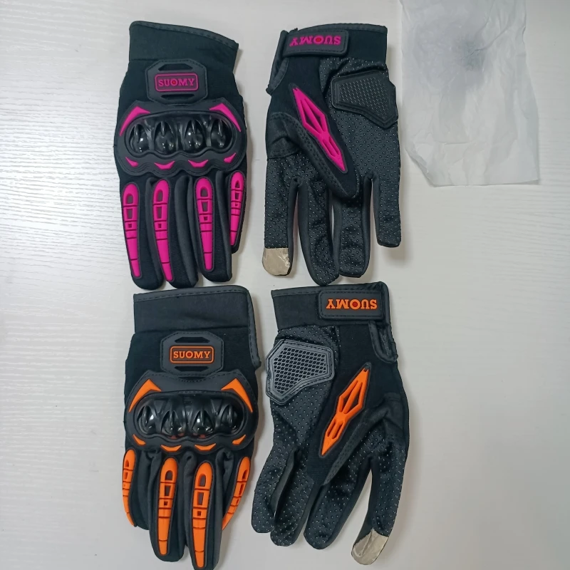 

SUOMY Half/Full-finger Men Women Summer Breathable Motorcycle Gloves Mesh Motocross Gloves Touch Screen Cycling Moto Gloves