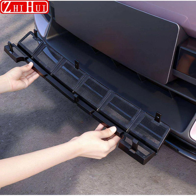 For Xiaomi YU7 Car Quick Dismantling Insect Proof Net Front Bumper Water Tank Protection Cover Middle Net Dust Cover Accessories