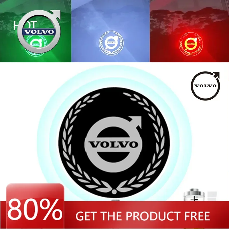 

2026 Hot For VOLVO Automotive triangle window atmosphere lamp is suitable for Volvo XC60V50XC90XC40V70S40S8 window badge lamp so