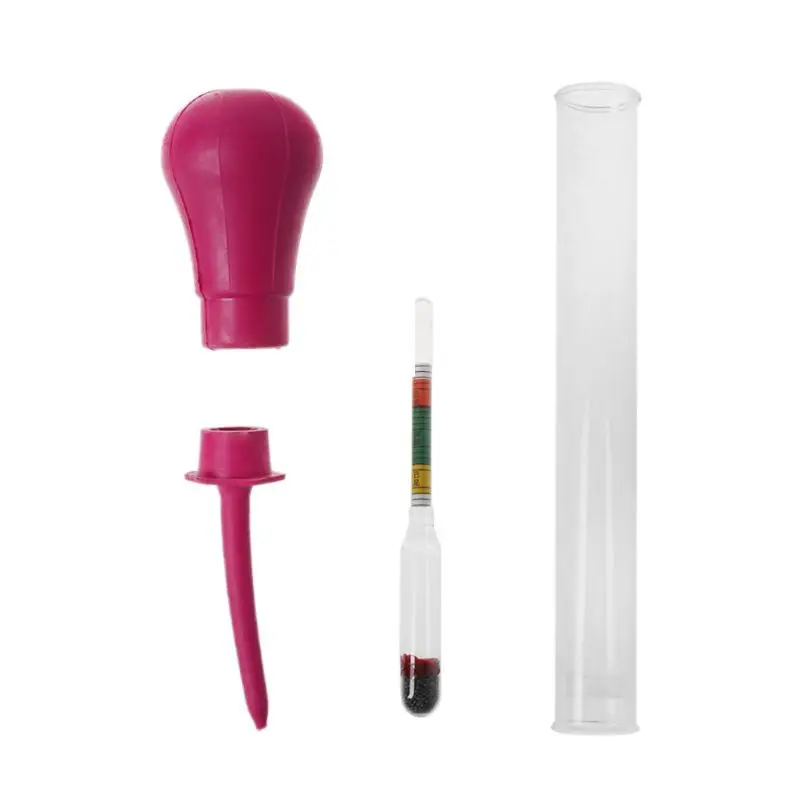 1.1-1.3 Rode Batterij Zuurhydrometer 0,01 Nauwkeurigheid Batterij Hydrometer Tester