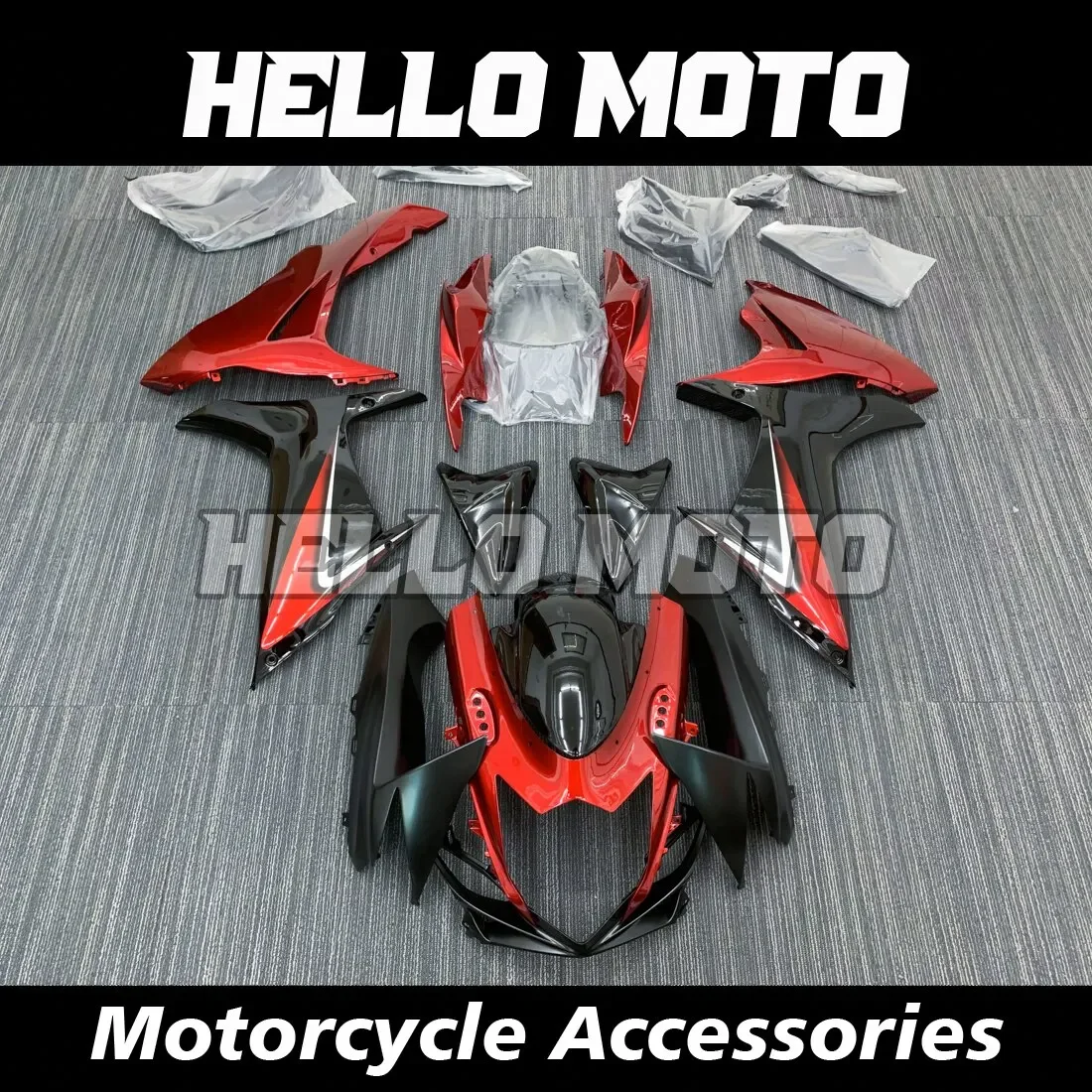 New ABS Injection Molding Motorcycle Fairings Kits Fit For L1 L2 L3 L4 L5 L6 L7 L8 L9 600/750cc 2011-2022 Bodywork Set