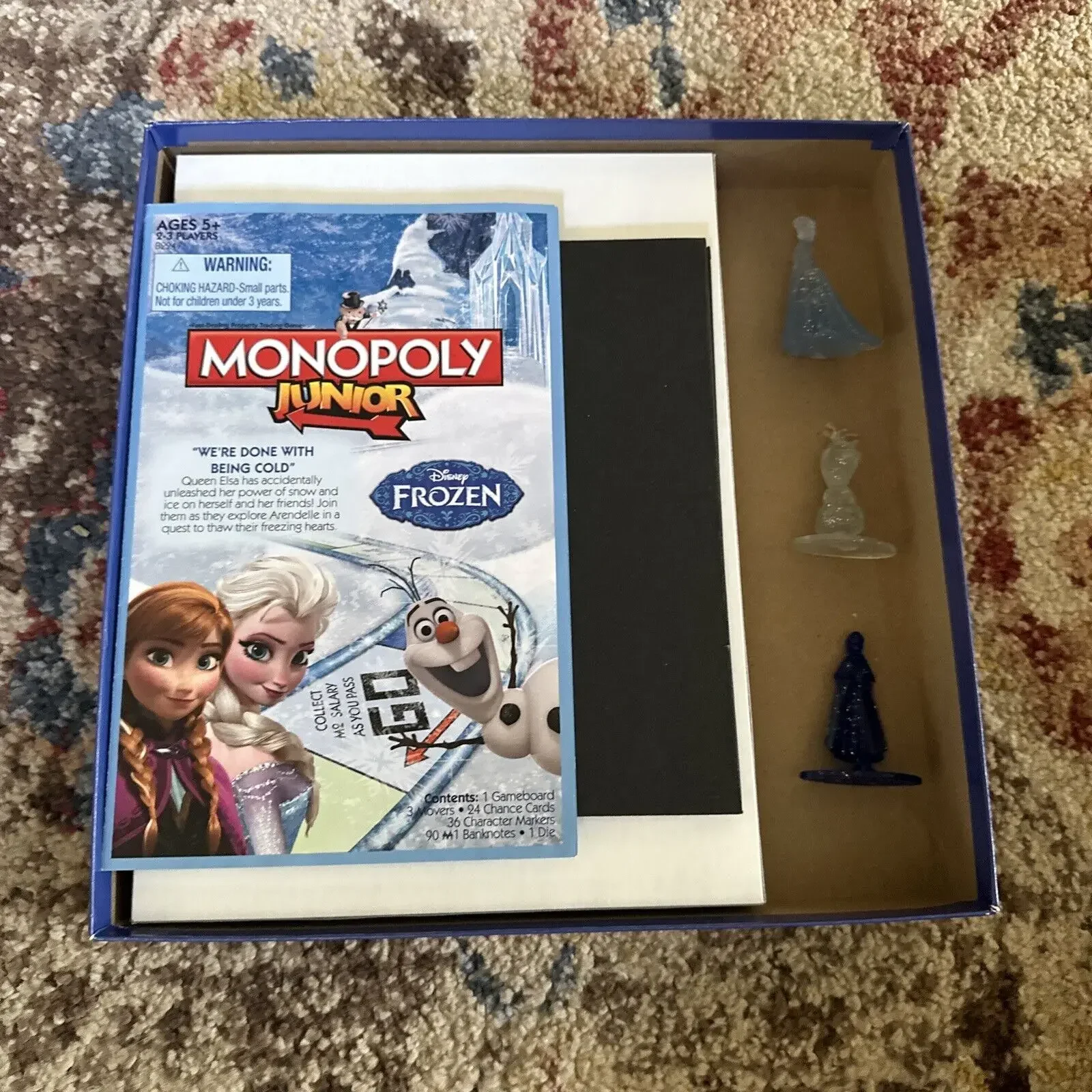 Frozen Monopoly Real Estate Board Game Newest English Version 2-6 People Party Fun Card Table Games Family Reunion Entertainment