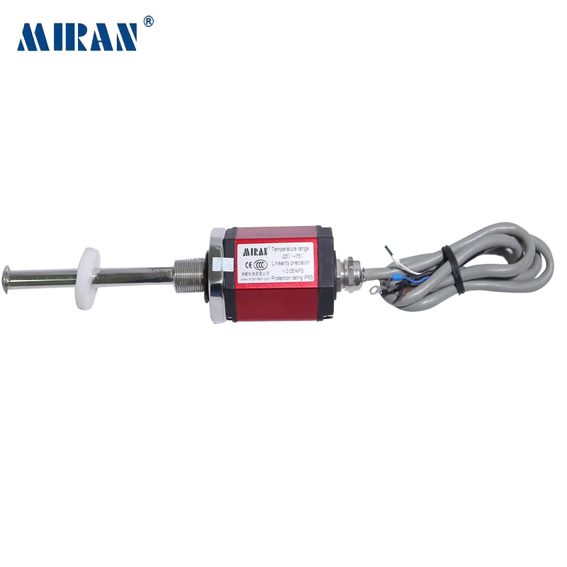 Miran Magnetostrictive Hydrocylinder Sensor MTL3 80-350mm High Linearity Built-in Magnet Ring Type Linear Position Transducer