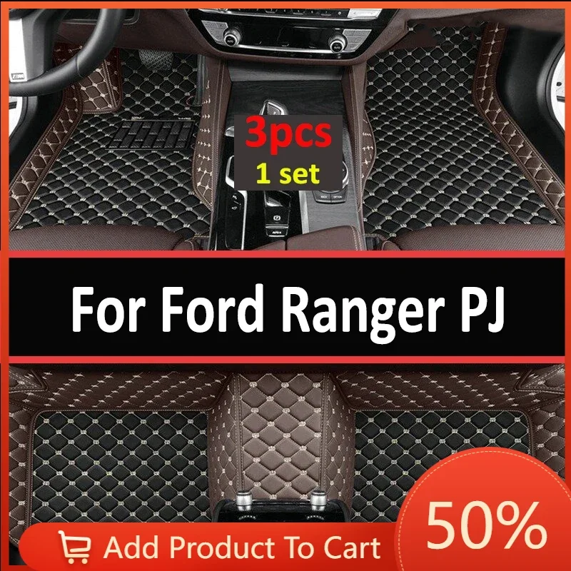 Car Rear Trunk Floor Mat For Ford Ranger PJ International 2006~2008 Double Cabin Truck Accessorie Interior ECO Car Accessories