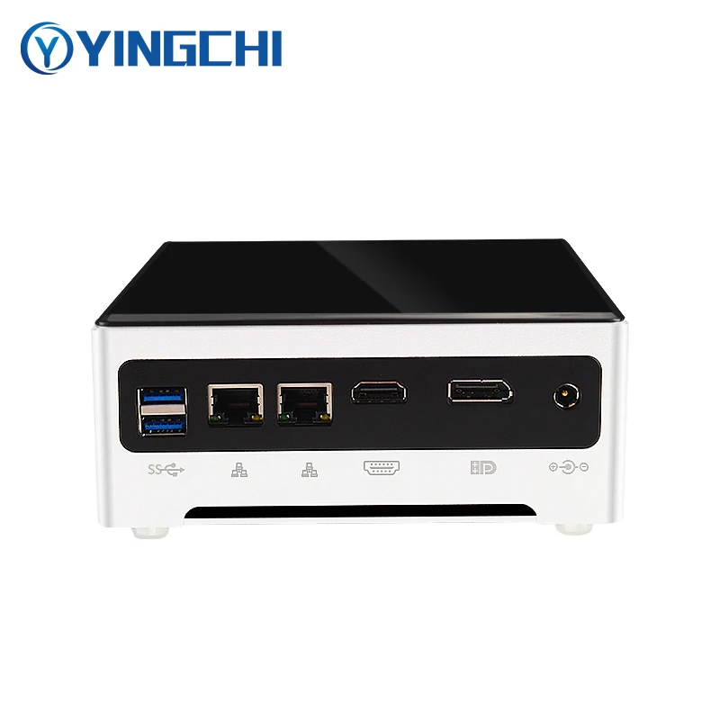 YINGCHI Mini PC Intel Core 11th i5 1135 g7 i7 1165 g7 2 LAN DP e HD dual Ports Computer Desktop Home Office