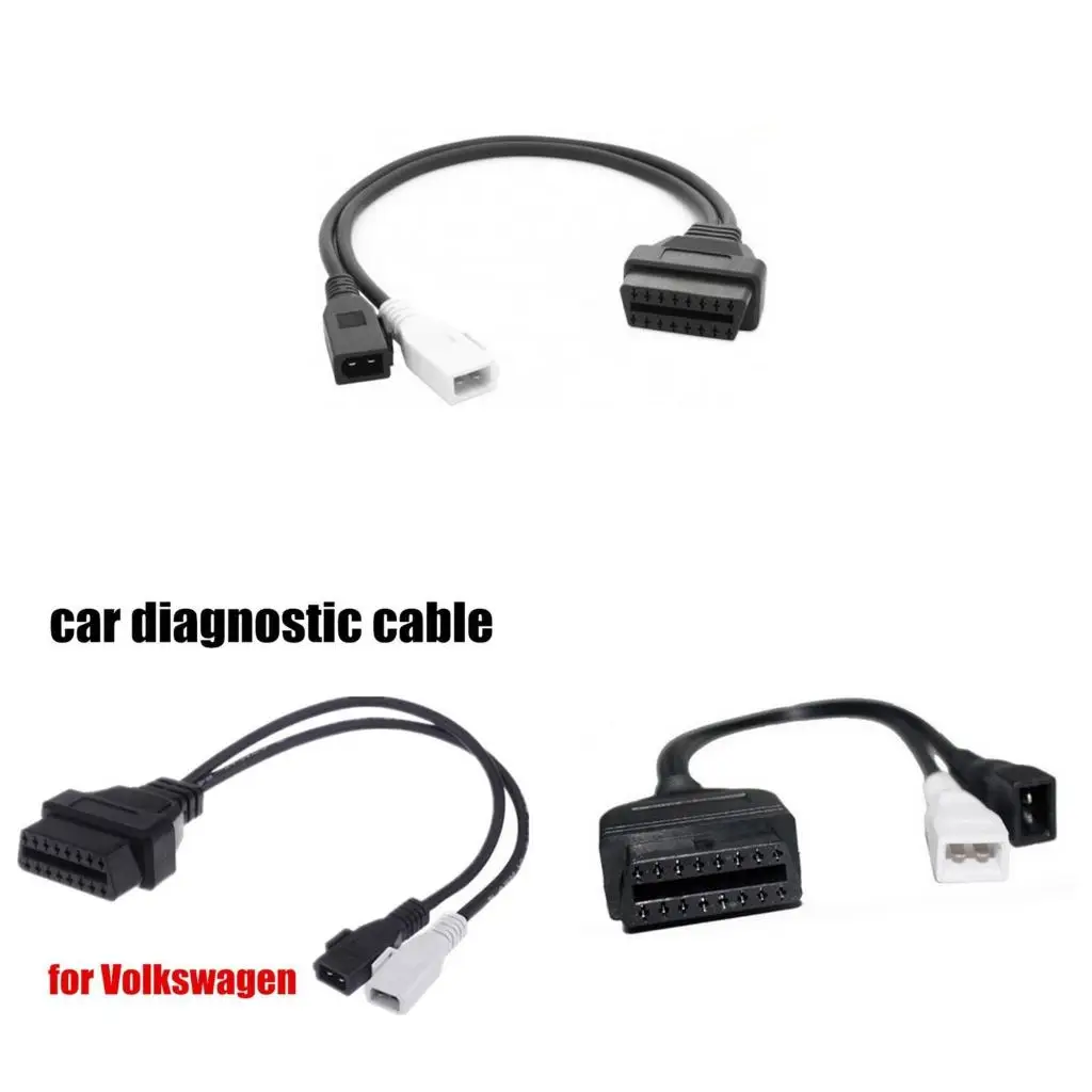 

OBD 2 OBDII 16-контактный адаптер кабеля OBD диагностический разъем удлинителя