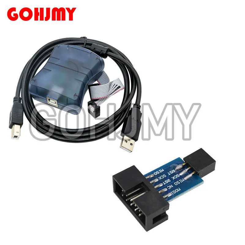 1PCS/LOT AVRISP Atmel STK500 AVR programmer USB Atmaga Attiny