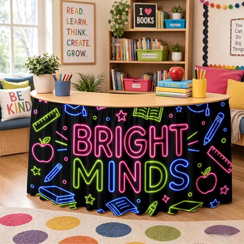 Halloween, Christmas, party table dresses, 1-piece smart mind theme and other elements
