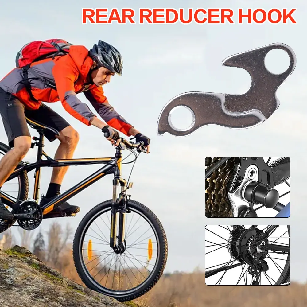 Aluminum Alloy Bicycle Lugs Mountain Road Bike Forged Tail Hook Lugs Tail Hook Rear Derailleur Hang Hook Frame Repair Accessorie