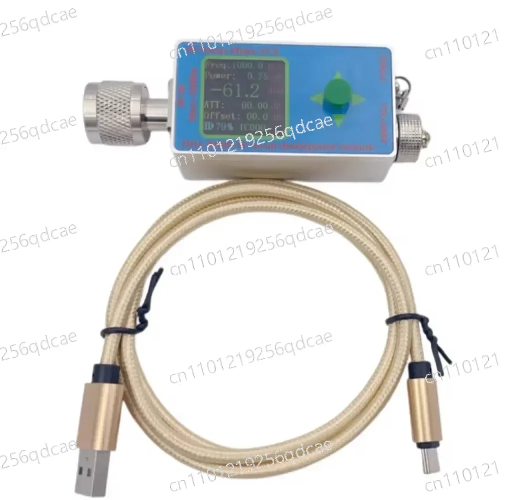 RF Power Meter V7 N-Type Type-C USB High Performance Full-band RF Circuit Development Network Serial Communication