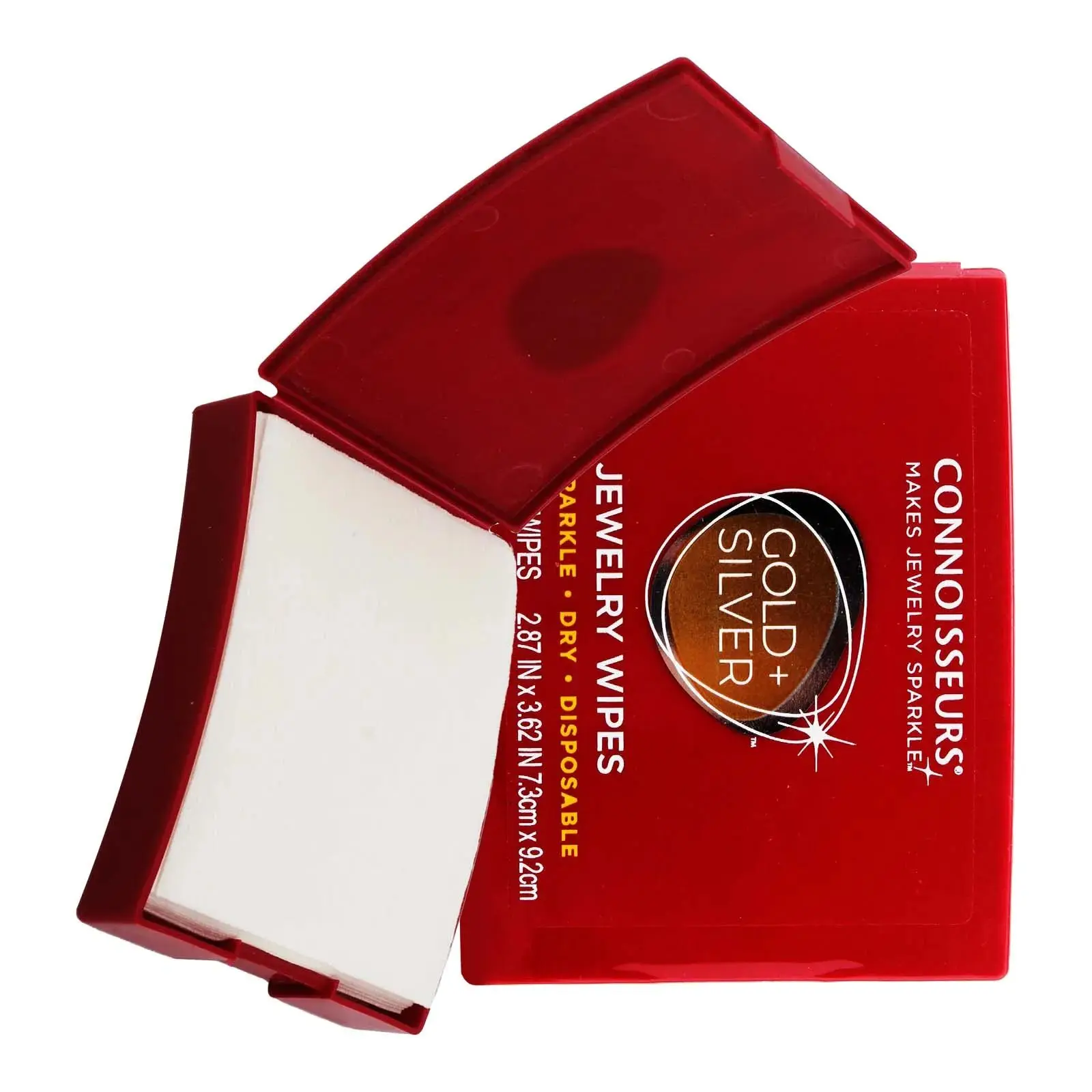 Effective Polishing Jewelry Wipes Disposable Dry Cleaning Cloth for Gold Silver Rings Bracelets Necklaces