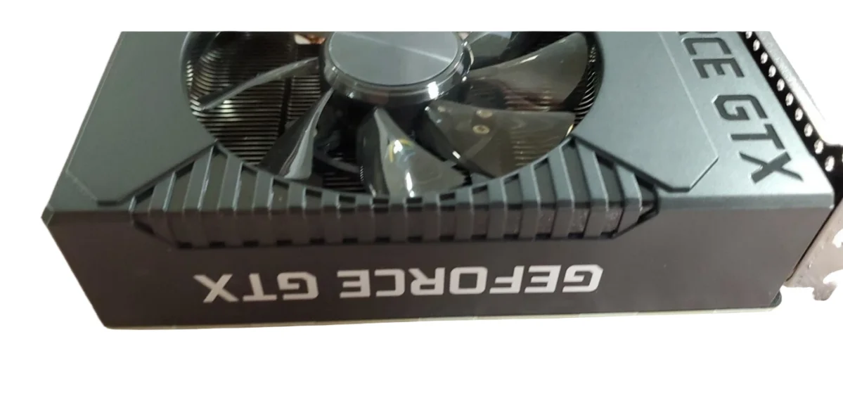 GTX 1660 Ti 6G GDDR6 L34258-001 1660TI بطاقة الرسومات دعم PCIE 3.0 HDMI DP DVI 8pin مروحة واحدة للكمبيوتر المكتبي