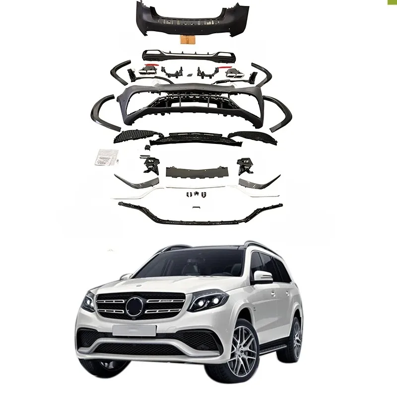 

STLF2015-2017 GLS Class X166 Upgrade to GLS63 Car Auto Body Systems GLS Bumpers Body Parts Accessories GLS63 Facelift